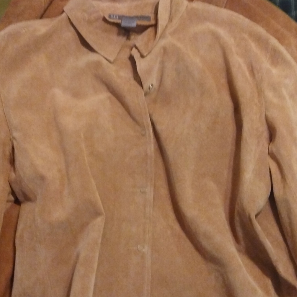 Suede coat